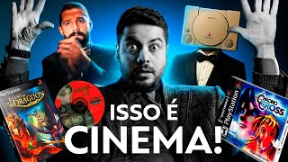 O PS1 HUMILHOU O CINEMA? Os Jogos que Fizeram Hollywood Tremer!