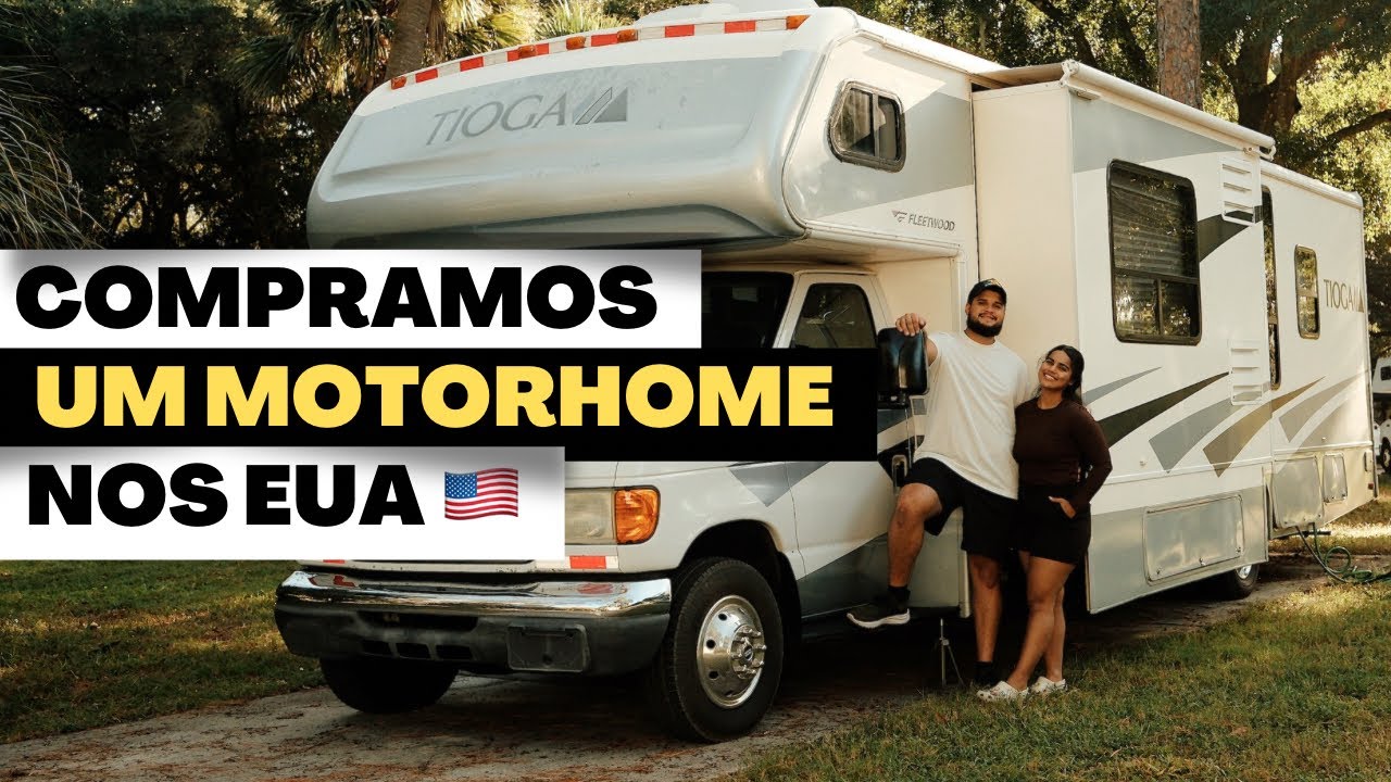 COMPRAMOS UMA CASA MOVEL NOS EUA 🇺🇸 ( tour no Motorhome )