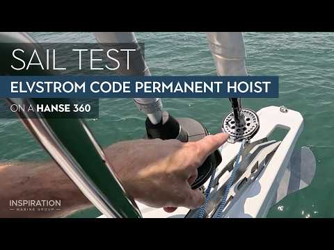Test des Elvstrom Code Permanent Hoist Segels auf einer Hanse 360