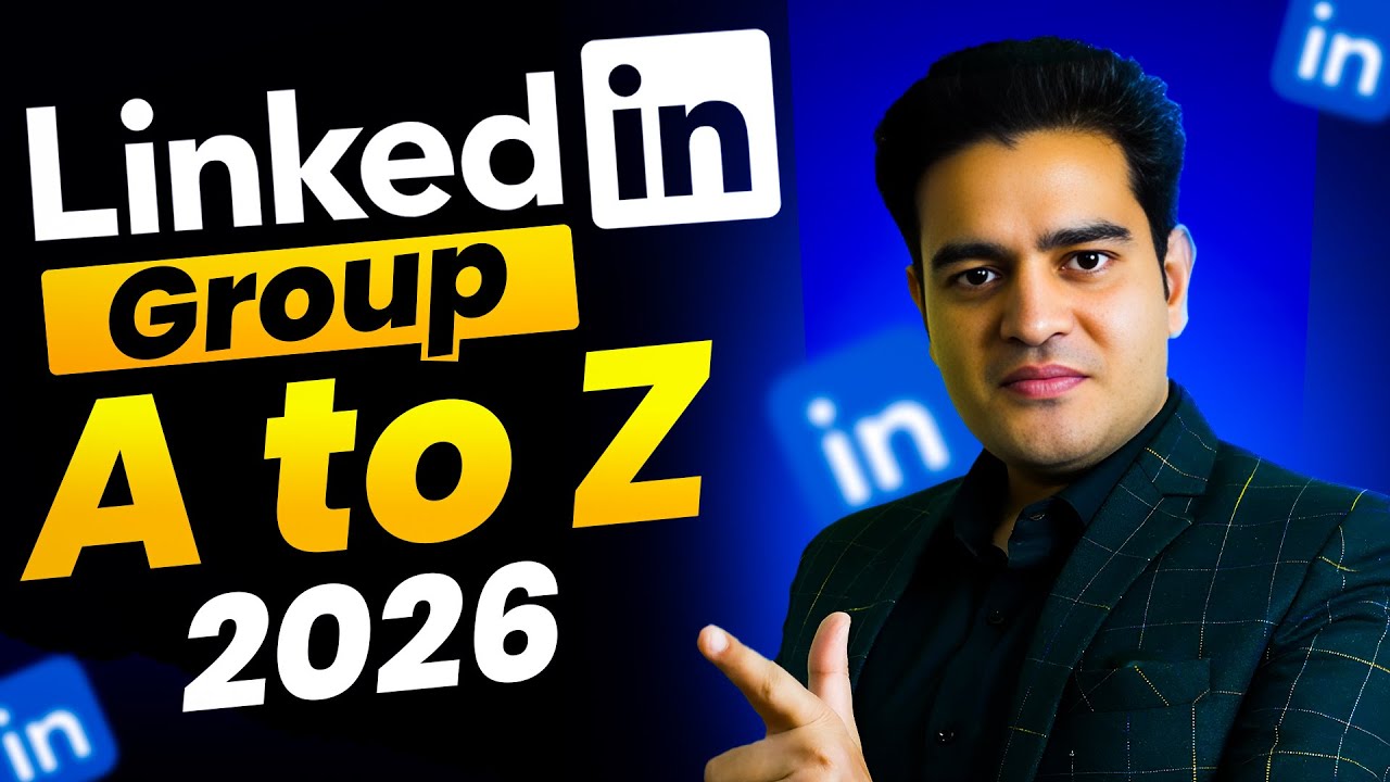 LinkedIn Groups Tutorial 2026 | A to Z Guide for LinkedIn Marketing | #linkedingroups
