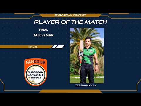 POTM: Z.Khan - AUK vs MAR | Highlights | FanCode ECS Malta Encore Day 12 | Malta 2021