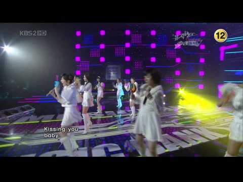 [1080p HD][080118] SNSD - Kissing You @ Music Bank live