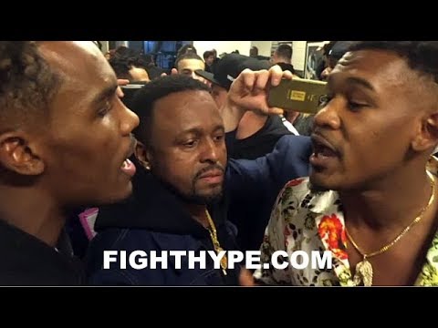 (MUST SEE!!!) DANIEL JACOBS AND JERMALL CHARLO GO AT IT IN HEATED CONFRONTATION