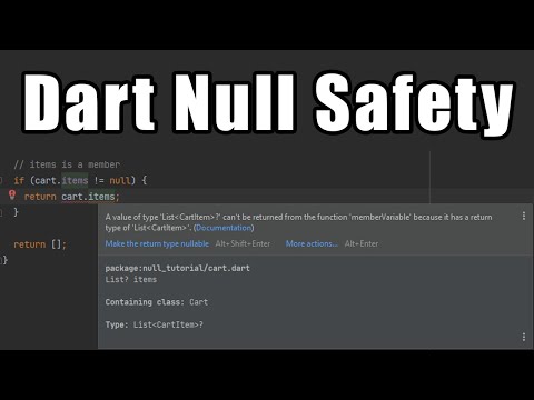 Null Safety in Dart: Lets Improve this Code from Stack Overflow