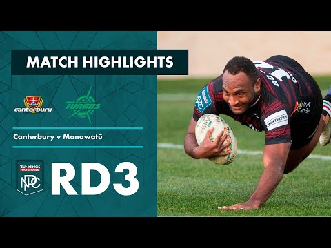 RD 3 HIGHLIGHTS: Canterbury v Manawatū (Bunnings NPC 2023)