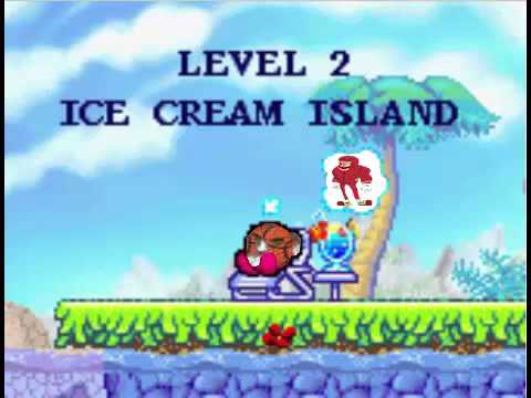 Kirball's Adventure - Ice Cream Islamd (Super Slam Bros 4 Remix) (Quad City DJ's vs. Hirokazu Ando)