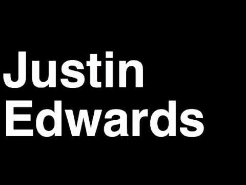 How to Pronounce Justin Edwards Welterweight Fighter UFC MMA TKO KO Knock Out Punch Hit