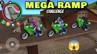 Mega Ramp Challenge With Rope Hero | Super Hero and Mutant in Rope Hero Vice Town || Classic Gamerz