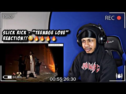 Slick Rick - Teenage Love | REACTION!! TOO FIREEE!🔥🔥🔥