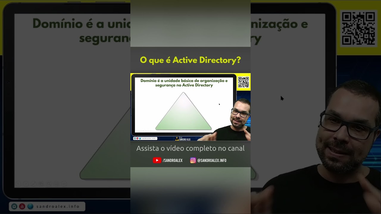 Entenda Microsoft Active Directory | Baseado no curso oficial Microsoft | AD DS | #shorts