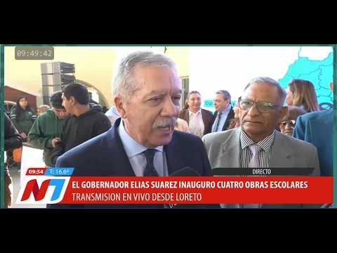 Inauguración de Obras Educativas en Santiago del Estero