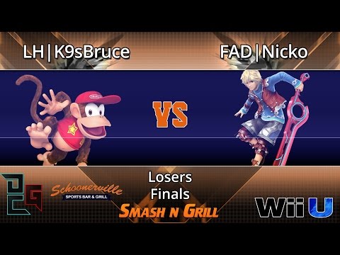 DCG:  Smash N Grill - Losers Fianls - LH | K9sbruce VS FAD | Nicko