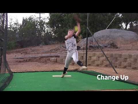 Keira Niestas 2020 Softball Skills - Pitching