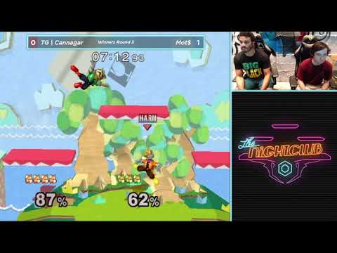 The Nightclub S1E3: Cannagar (Fox) vs TG | Mot$ (Fox) - WR3 SSBM