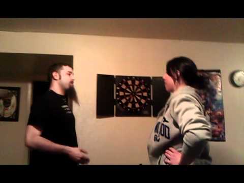 Knock a girl out? She hits hard back. Lmao!!!