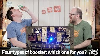 That Pedal Show – Four Types Of Booster: Which One For You?