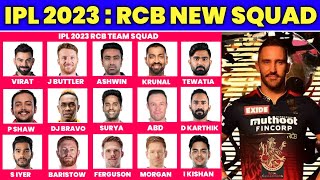 IPL 2023 - RCB Expected Squad for the IPL 2023