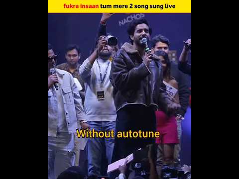fukra insaan tum mere 2 song sung live 😂 #trendingshorts #fukrainsaan #shorts
