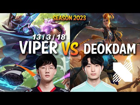 HLE Viper vs DRX Deokdam - Viper ZERI vs JINX ADC - KR Ranked