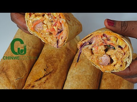 PERFECT Chicken Shawarma | Shawarma recipe - Chinwe Uzoma Kitchen