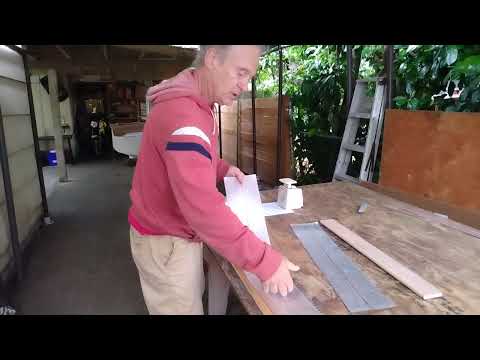 8.  Building with foam-core fiberglass.