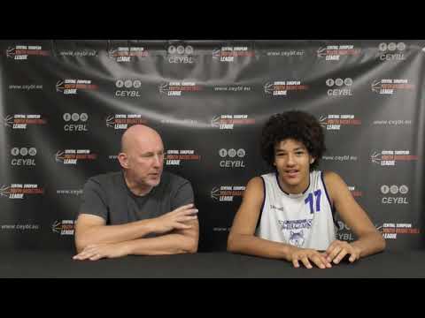 CEYBL U17 - Press conference, 5.11.2022, Vienna D.C. Timberwolves - Sršni Písek