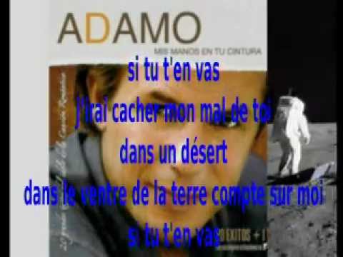 Salvatore ADAMO  Si tu t'en vas +lyrics