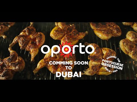 Porto = Frango Grelhado à Portuguesa + Hambúrgueres e Wraps de Assinatura + Molho de Pimenta Original.