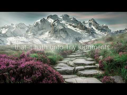 Psalm 119:17-24 Song (GIMEL)