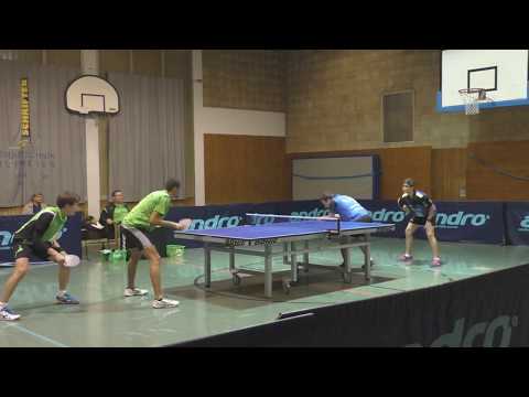 Schlussdoppel Ludwig/Bogatov vs Azzam/Foag Satz 2