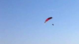 preview picture of video 'Paragliding acro! SAT & Loop at Szársomlyó'