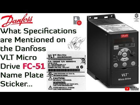 DANFOSS VFD FC-051P1K5 1.5KW
