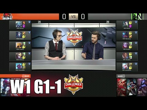Huma vs Nerv | Game 1 S6 EUCS Summer 2016 Week 1 | HMA vs NRV G1 1080p