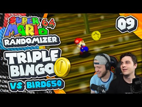 Super Mario 64 Randomizer Triple Bingo Race vs Bird650 #9