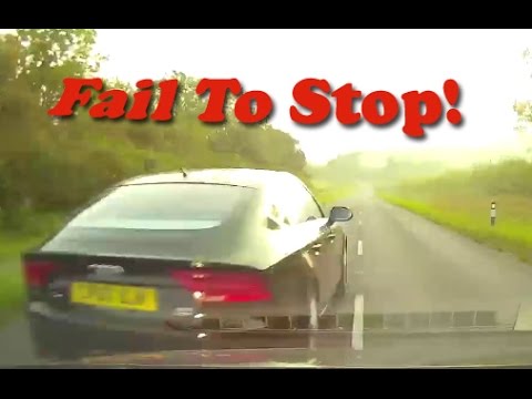 Audi Driver Fail To Stop Collision  A368 Bath Rd, West Harptree