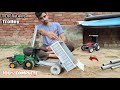 DIY Heavy Trolley With Dumper For RC Tractor With Pvc Pipe Sheet