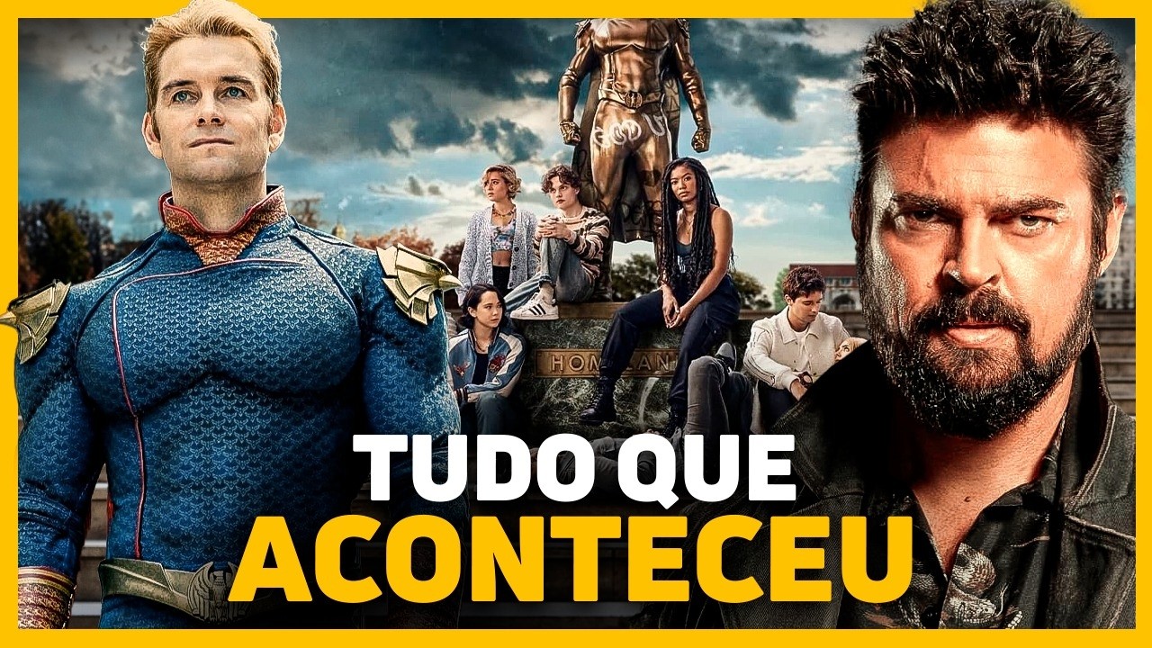 THE BOYS: Resumo das 3 TEMPORADAS + Gen V