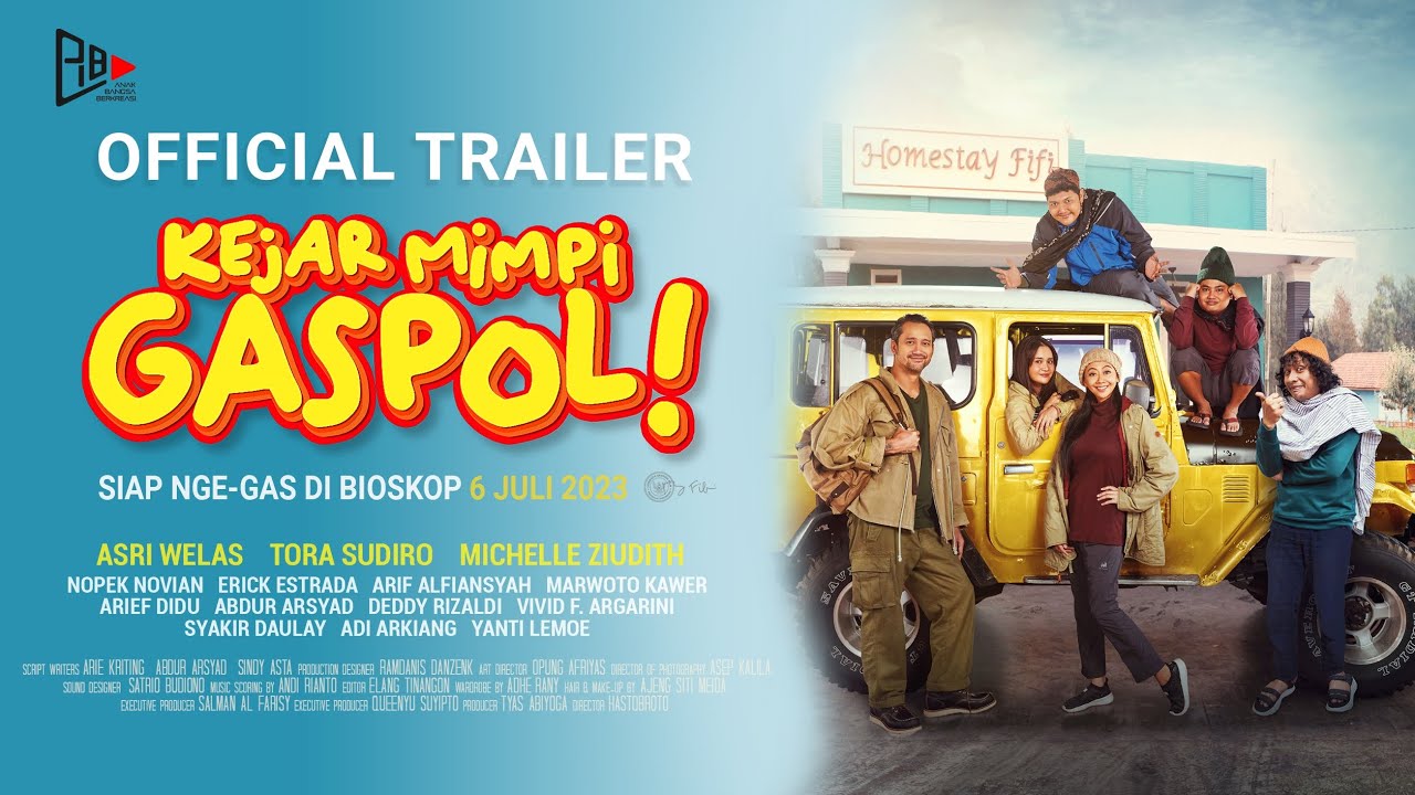 OFFICIAL TRAILER FILM KEJAR MIMPI GASPOL! (2023)