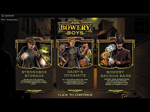 The Bowery Boys gameplay video