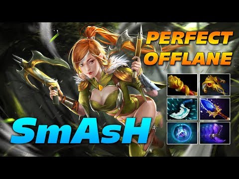 SmAsH Windranger Perfect Offlane | Dota 2 Pro Gameplay
