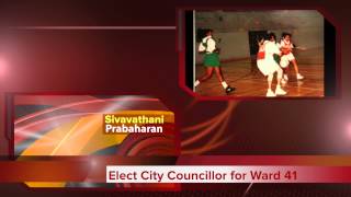 preview picture of video 'Sivavathani Prabaharan Elect City Councillor Ward 41, Scarborough - (திருமதி. சிவவதனி பிரபாகரன்)'