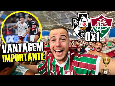 VITÓRIA NA RAÇA COM UM A MENOS! Vasco 0x1 Fluminense - VLOG NA ARQUIBANCADA | Cariocão 2026