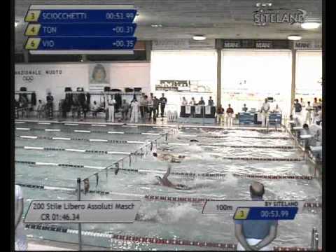 Serie 1 dei 200 Stile Libero  Assoluti Maschi Agonisti - 16 Memorial Chiara Giavi