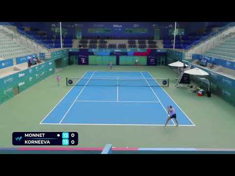 Carole Monnet vs Alina Korneeva | W100 Fujairah 2026