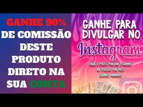 Vida de Instagram GANHE 90% de COMISSO com este Produto/ Veja como Funciona o Vida de Instagram/