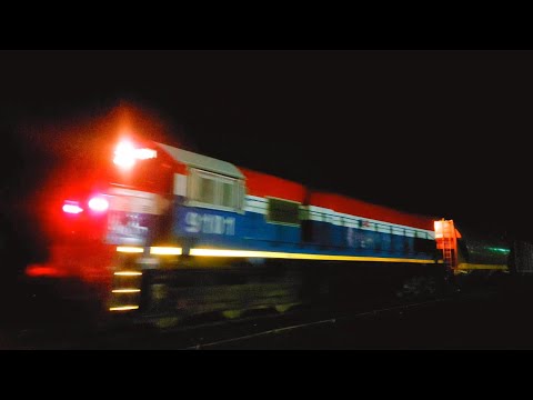 [4K] Tren cargado de NCA con la EMD GT-22CW 9101 pasando por Marcos Juárez!!!!!!
