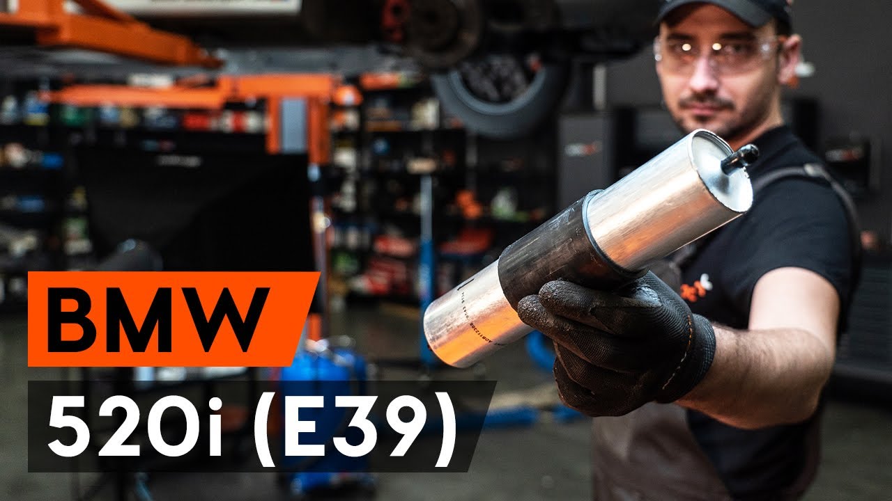 Ako vymeniť palivový filter na BMW E39 – návod na výmenu