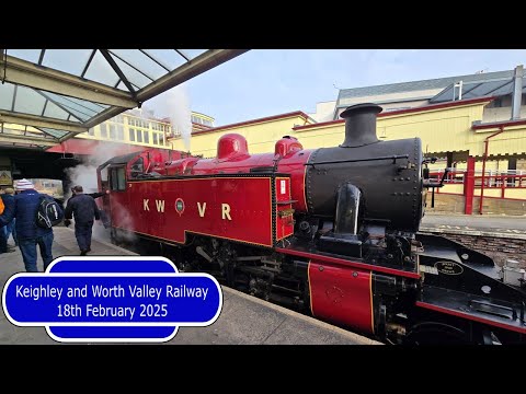 Keighley and Worth Valley Railway - 18th February 2025 #kwvr #keighleyandworthvalleyrailway