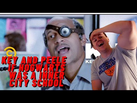 KEY AND PEELE - IF HOGWARTS WAS A INNER CITY SCHOOL((INSANE IRISH REACTION!!))