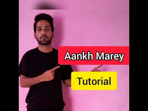 Aankh Marey Dance Tutorial | Aankh Maare Dance Tutorial | Easy Steps | By Ranbir Soni